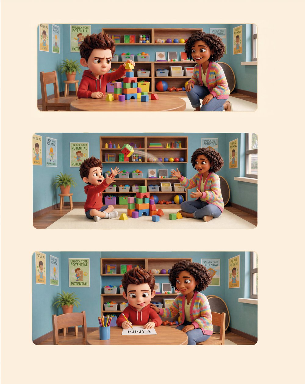 Meeting Rosa, the school’s OT.